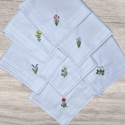 Ladies handkerchiefs pcs - ladies, 7