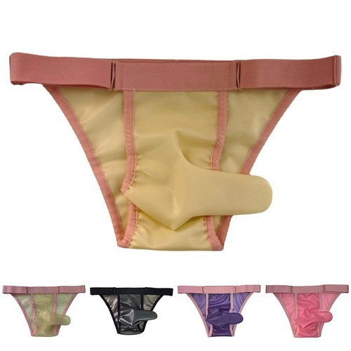 Mens latex tbriefs seethrough - tbriefs,