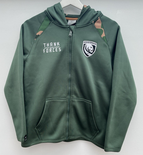 Gloucester rugby hoodie army - gloucester,