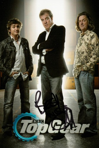Jeremy clarkson hand signed - clarkson,