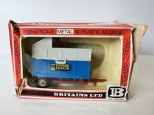 Vintage Britains Farm 9566  SILAGE High Sided Tipper Cart Trailer Boxed 1974