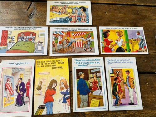 Vintage saucy postcards - vintage,