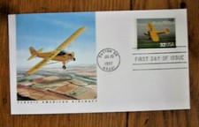 Piper cub airplane classic - airplane,