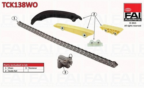 Timing chain kit - kit, fits: