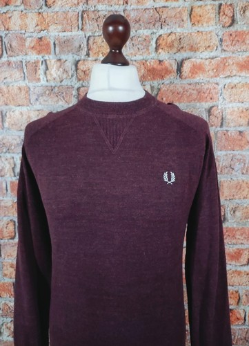 Fred perry knitted sweatshirt - fred,
