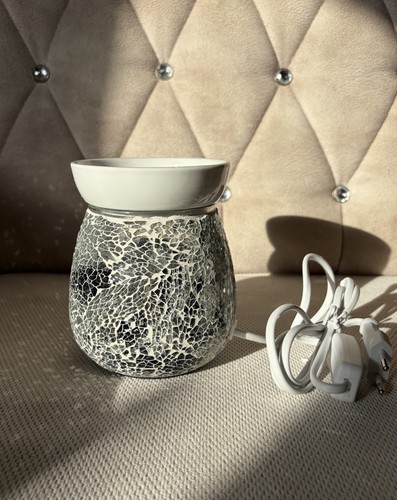 Crackle glass electric - electric, plug-in