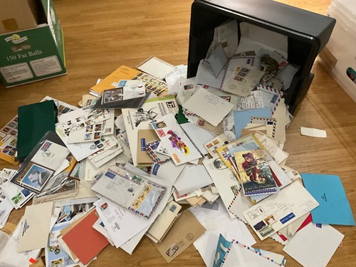 Postal history world clear - gb,