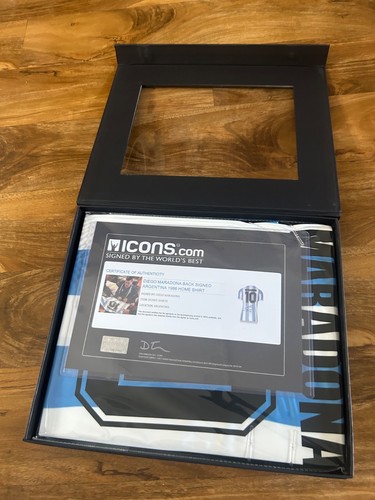 Diego maradona signed icons - diego,