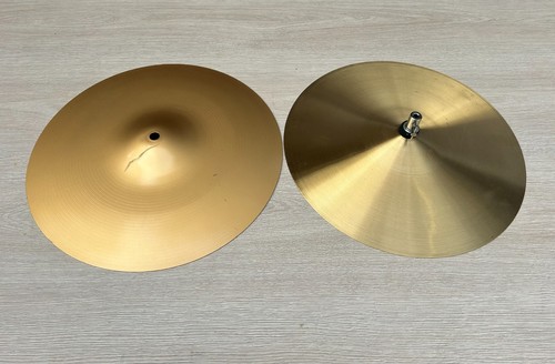 Brass alloy hi hat - 14'',