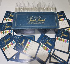 Trivial Pursuit Question Cards x150 (900 Questions in total)AB12 GENUS EDITION 