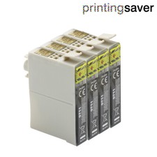 4 Black Ink Cartridge Non-oem
