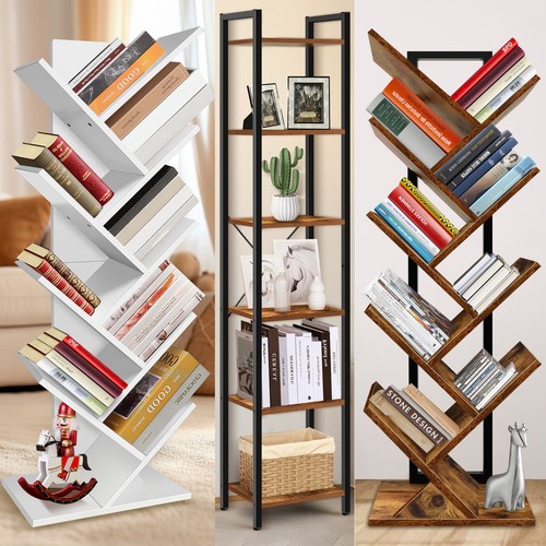 Tree bookshelf tall floor - bookshelf,