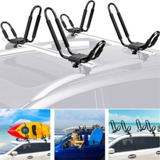 Ultra Strong Load Kayak Rack 4PCS J Bar Roof Rack Carrier Vehicle Space Saving