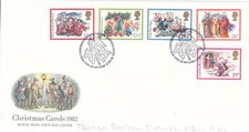 Christmas GB RM FDC Bureau