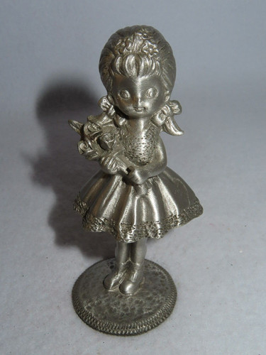 Little girl with roses - little,