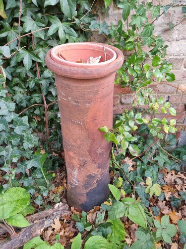 Vintage chimney pots - vintage,