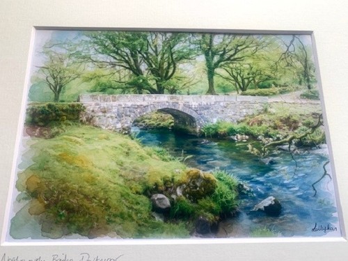 Mounted print original - my,