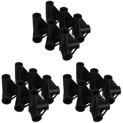 Reusable black abs tent pole - reusable,