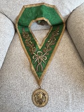 Vintage Masonic Regalia Collection 5-Piece Sashes Collar (Toye Kenning Spencer)