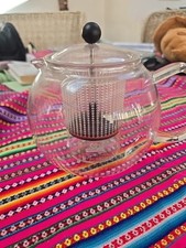 BODUM LARGE ROUND GLASS TEAPOT