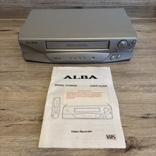 Alba VCR6000SIL VHS VCR Video