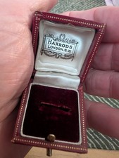  Vintage Harrods Ring Box
