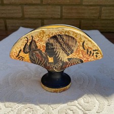 Creek Ceramic Footed Napkin holder / Museum Copy 4.2 / 6 inches 