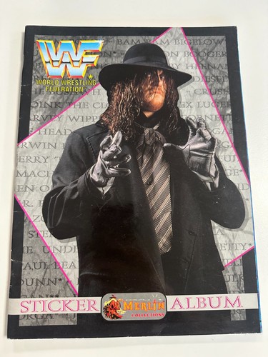 Wwf merlin sticker album - wwf,