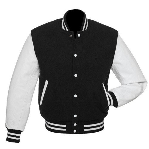 Black white wool real - wool,