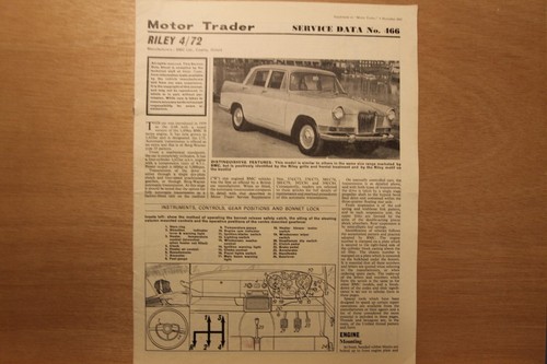 Original riley farina - 4/72,