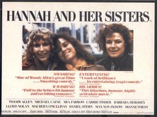 MOVIE POSTER Postcard: HANNAH