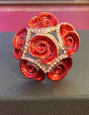 Luxury Glimmering Red and Gold