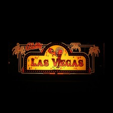 Bally's Casino Las Vegas Large Illuminated Gambling Sign Bally