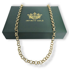 Mens 8mm Classic Belcher Chain