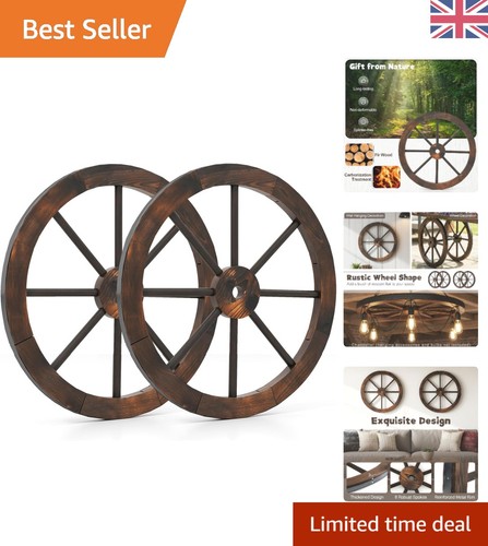 Decorative wooden wheels - decorative,