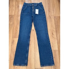 Zara Jeans Size 38 Blue High