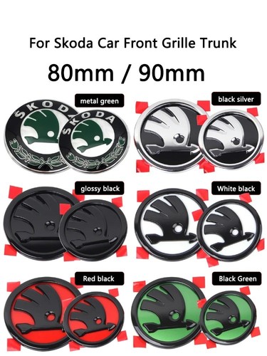 80mm 90mm abs skoda - 80mm, badge