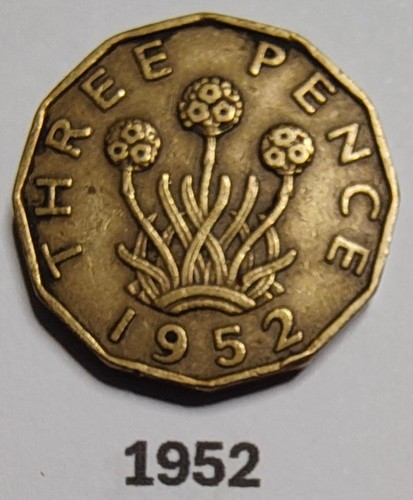 1952 king george - 1952, brass