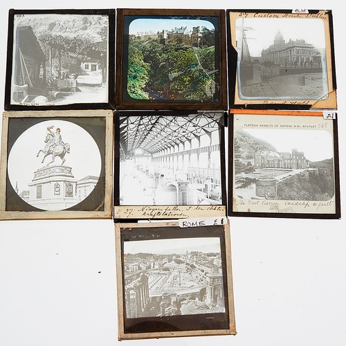 Magic lantern slides - 7,