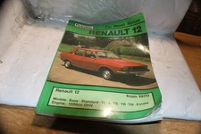 Renault 12 From 1970 Repair Manual AUTODATA Rare Book