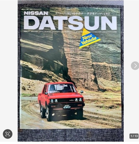 Nissan datsun 4wd truck - datsun,
