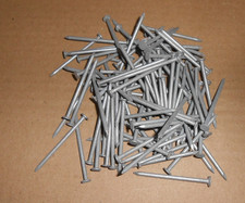 Galvanised round wire nails 50mm Qty 100 New Old Stock