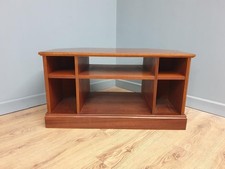 Mahogany Corner TV Media Games Console Unit - Ideal Project