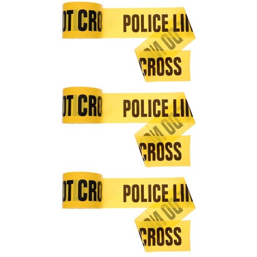 3pcs reusable pvc - 3pcs, caution