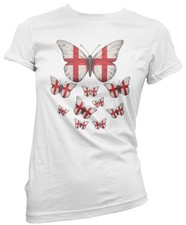 England Butterfly Flag Womens
