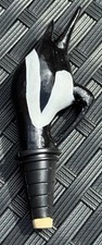 Diving Magpie Wine Saver/Bottle Stopper Hand Painted  **END OF LINE**