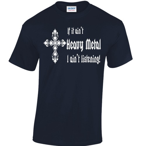 Heavy metal shirt - t-shirt, ac/dc