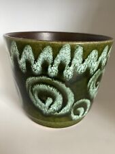 Vintage Retro West German Pottery Planter