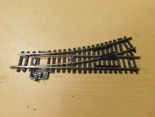 Hornby R612 LH set of points in good playworn condition - steel rails