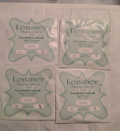 Lenzner cello strings - lenzner,